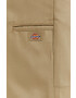 Dickies Kalhoty pánské zelená barva jednoduché DK0A4XK3KHK1-KHAKI - Pepit.cz