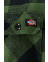 Dickies Košile pánská zelená barva regular s klasickým límcem DK0A4XDZPG0-PINEGREEN - Pepit.cz