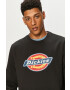 Dickies Mikina pánská černá barva s potiskem DK0A4XCIBLK-BLACK - Pepit.cz