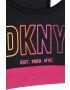 DKNY Dvoudílné dětské plavky černá barva - Pepit.cz