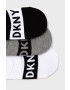 DKNY Ponožky 3-pack pánské bílá barva - Pepit.cz