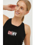 DKNY Top dámský černá barva - Pepit.cz