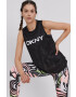 DKNY Top černá barva - Pepit.cz