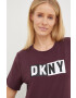 DKNY Tričko růžová barva - Pepit.cz