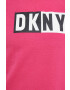 DKNY Tričko růžová barva - Pepit.cz