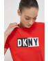 DKNY Tričko červená barva - Pepit.cz