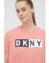 DKNY Tričko dámské růžová barva - Pepit.cz