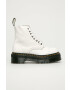 Dr. Martens Kožené kotníkové boty Sinclair 26261100-WHITE - Pepit.cz