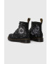 Dr. Martens Kožené workery 1460 Cosmic dámské černá barva na plochém podpatku - Pepit.cz