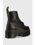 Dr. Martens Kožené workery 1460 Pascal Max dámské černá barva na platformě DM26925001 - Pepit.cz