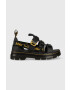 Dr. Martens Sandály Pearson II pánské černá barva DM30822001 DM30822001-Black - Pepit.cz