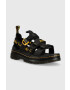 Dr. Martens Sandály Pearson II pánské černá barva DM30822001 DM30822001-Black - Pepit.cz