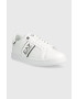 EA7 Emporio Armani Kožené sneakers boty bílá barva X8X102 XK258 D611 - Pepit.cz