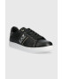 EA7 Emporio Armani Kožené sneakers boty černá barva X8X102 XK258 M700 - Pepit.cz