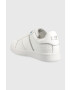 EA7 Emporio Armani Kožené sneakers boty Classic Perf bílá barva - Pepit.cz