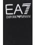 EA7 Emporio Armani Mikina dámská černá barva s potiskem - Pepit.cz