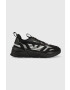 EA7 Emporio Armani Sneakers boty černá barva X8X027 XK219 Q739 - Pepit.cz