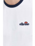 Ellesse Bavlněné tričko bílá barva s aplikací SHR10164-WHITE - Pepit.cz