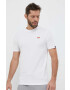 Ellesse Bavlněné tričko černá barva s potiskem SHR17639-WHITE - Pepit.cz