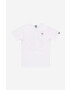 Ellesse Bavlněné tričko bílá barva s potiskem SHR17632-WHITE - Pepit.cz