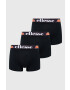 Ellesse Boxerky (3-pack) pánské černá barva - Pepit.cz