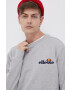 Ellesse Mikina pánská šedá barva s aplikací SHS08784-011 - Pepit.cz