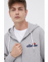 Ellesse Mikina pánská šedá barva s aplikací SHS08782-112 - Pepit.cz