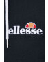 Ellesse Mikina dámská černá barva s kapucí s aplikací SGS08848-011 - Pepit.cz