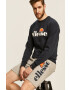 Ellesse Mikina pánská tmavomodrá barva vzorovaná SHC07930-DARKGREYMA - Pepit.cz