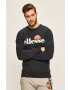 Ellesse Mikina pánská tmavomodrá barva vzorovaná SHC07930-DARKGREYMA - Pepit.cz