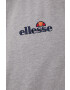 Ellesse Mikina pánská šedá barva s aplikací SHS08781-BLACK - Pepit.cz