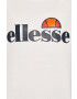 Ellesse Mikina dámská bílá barva s potiskem SGS03238-White - Pepit.cz