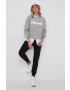 Ellesse Mikina dámská šedá barva s potiskem SGS03238-White - Pepit.cz