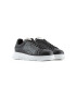 Emporio Armani Kožené sneakers boty černá barva X4X264 XN732 K001 - Pepit.cz