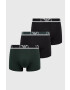 Emporio Armani Underwear Boxerky 3-pack pánské černá barva - Pepit.cz