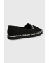 Emporio Armani Underwear Espadrilky černá barva - Pepit.cz