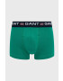 Gant Boxerky 3-pack pánské zelená barva - Pepit.cz