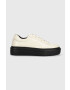 Gant Kožené sneakers boty Alincy béžová barva - Pepit.cz