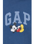 Gap Bavlněné tričko x Disney tmavomodrá barva s potiskem - Pepit.cz