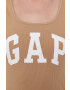 Gap Top (2-pack) dámský šedá barva - Pepit.cz