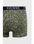 Guess Boxerky 3-pack pánské zelená barva - Pepit.cz