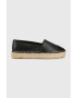 Guess Espadrilky JALEEL2 černá barva na platformě FL6J2L ELE14 - Pepit.cz