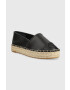 Guess Espadrilky JALEEL2 černá barva na platformě FL6J2L ELE14 - Pepit.cz