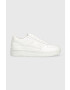 Guess Kožené sneakers boty FL7SIL LEA12 bílá barva SILINA - Pepit.cz