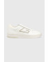 Guess Kožené sneakers boty Silea bílá barva FM5SIL ELE12 WHIWH - Pepit.cz