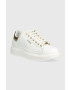 Guess Kožené sneakers boty Vibo bílá barva - Pepit.cz