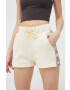 Guess Kraťasy dámské černá barva high waist - Pepit.cz