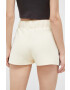 Guess Kraťasy dámské černá barva high waist - Pepit.cz