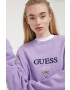 Guess Originals Mikina Go Baker fialová barva s aplikací SM2BQ09K9YH1-F43M - Pepit.cz