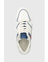 Guess Sneakers boty Vicenza Low bílá barva - Pepit.cz